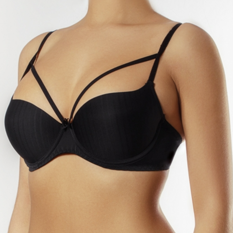 Lisse Бюстгальтер FP-005 черный 70D (формованная чашка Push-up)