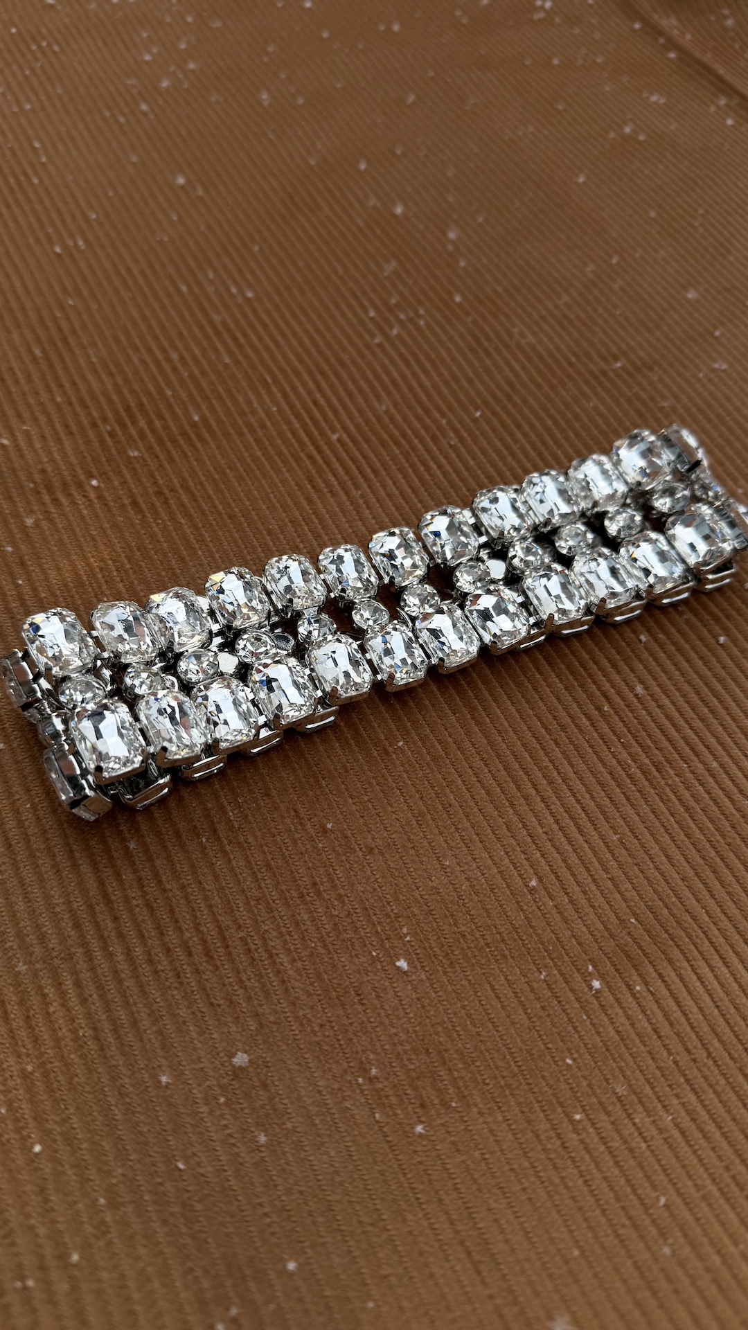 Чокер из крупных страз