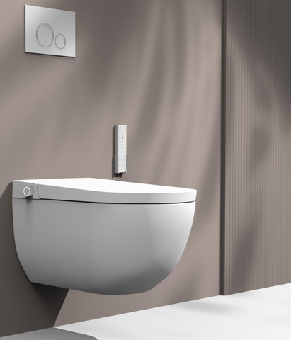 Boheme 2730 Унитаз-биде электронный Panasonic CH2730 с инсталляцией и кнопкой смыва_Комплект