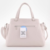 Сумка Саломея 457 кокосовое молоко + тиснение