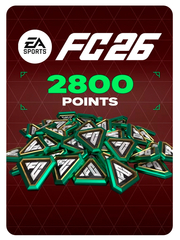 Игровая валюта EA Sports FC 26: 2800 FC Points (для ПК, цифровой код доступа)