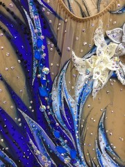 Купальник для художественной гимнастики  р.40