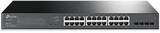 TP-Link SG2428P - JetStream™ 28-портовый гигабитный Smart коммутатор с 24 портами PoE+, 24 гигабитных порта PoE+, 4 гигабитных SFP-слота, 802.3at/af, бюджет PoE — 250 Вт, стальной корпус 1U 19"