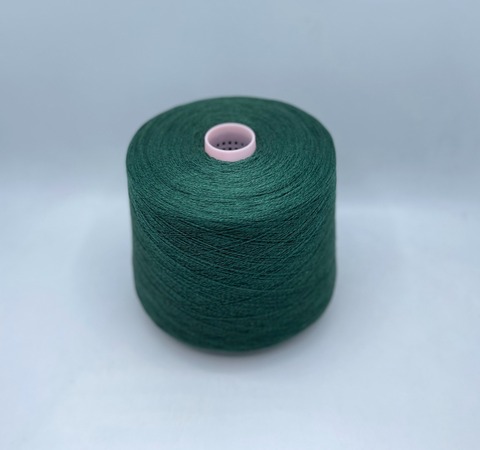 Zegna Baruffa (пр.Италия), art-Safari , 2/28 1400м/100 гр. 59% Лен, 41%Хлопок, цвет-Зеленое мулине(58/24) ,арт-28711