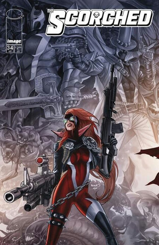 Scorched #34 (Cover B)
