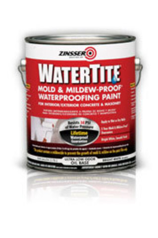 ZINSSER Watertite Waterproofing Paint краска водостойкая противогрибковая