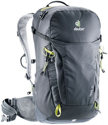 Картинка рюкзак туристический Deuter Trail 26 black-graphite - 1