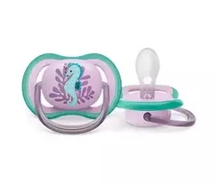 Əmzik\ ultra air soother, 6-18m, girl, 1-pack