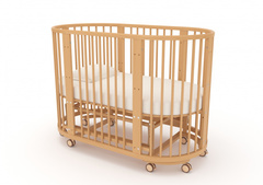 Кровать детская К-2015-16м "Бетти" (отбел.бук)