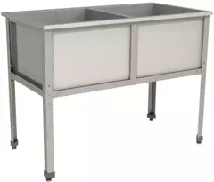 Ванна моечная двухсекционная RESTOINOX ВМС-2/5-ЭН