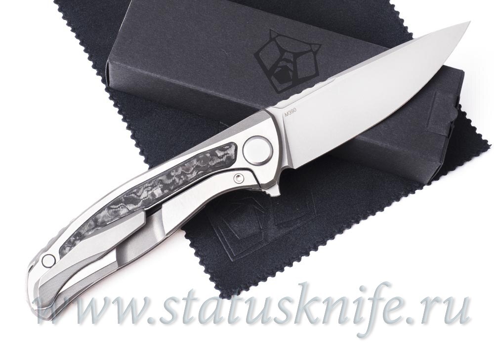 Нож Широгоров Флиппер F95NL Gen5 Black TC M390 MRBS