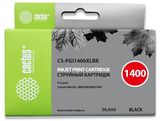 Картридж струйный Cactus CS-PGI1400XLBK PGI-1400 черный пигментный (36мл) для Canon MB2050, MB2350, MB2040, MB2340
