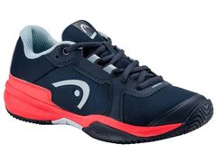 Детские теннисные кроссовки Head Sprint 3.5 - blueberry/fiery coral