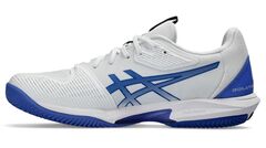 Теннисные кроссовки Asics Solution Speed FF 3 Clay - white/tuna blue