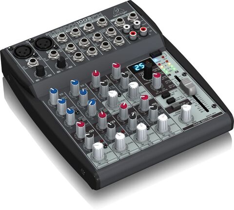 BEHRINGER 1002FX микшер, 2 моновхода, 4 стерео, 1 AUX-шина, процессор эффектов