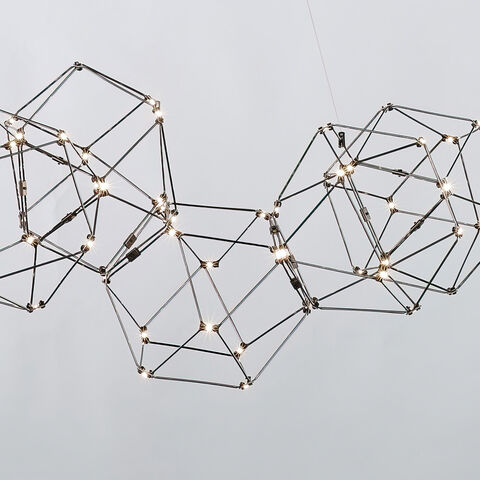 Подвесной светодиодный светильник Uma 90168/5 черный жемчуг