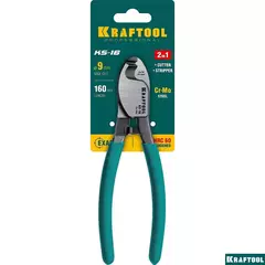KRAFTOOL KS-16, d 9мм, 160мм, кабелерез (23333-16)