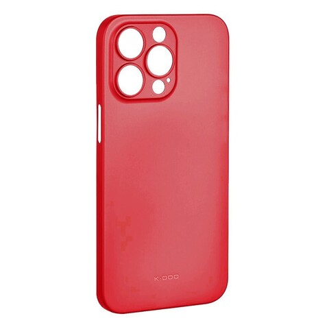 Ультратонкий чехол с защитой камеры K-Doo Air Skin для iPhone 13 Pro (Красный)