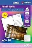Бумага Lomond Techno Art Holographic Shimmer Postcard A5 260Г/М2 1511006