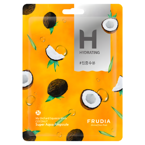 Frudia My Orchard Squeeze Mask Coconut Увлажняющая тканевая маска с кокосом