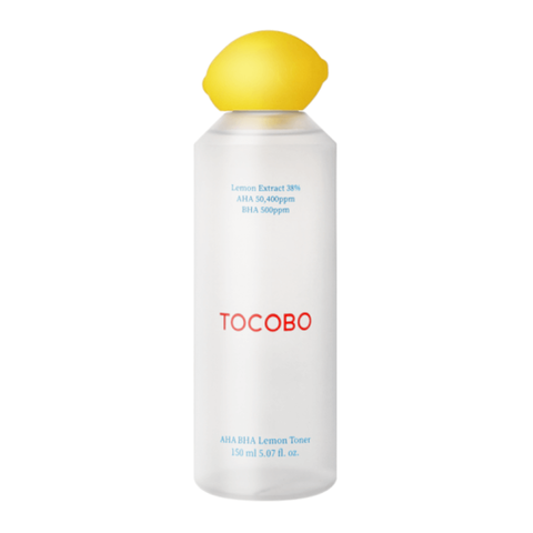 Tocobo AHA BHA lemon toner Тонер-эксфолиант кислотный с экстрактом лимона