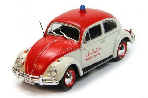 VW Beetle Volkswagen 1970 Afghanistan 1:43 DeAgostini World's Police Car #80