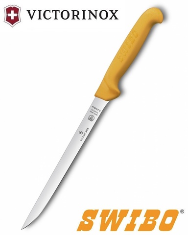 Нож кухонный Victorinox SWIBO® для рыбы, 20 cm, Yellow  (5.8449.20)