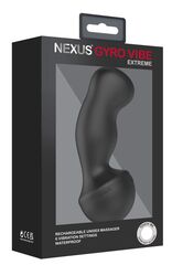 Черный вибростимулятор Nexus Gyro Vibe Extreme - 18 см. - 