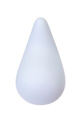Голубой вибромассажер в форме капли Dew Drop - 