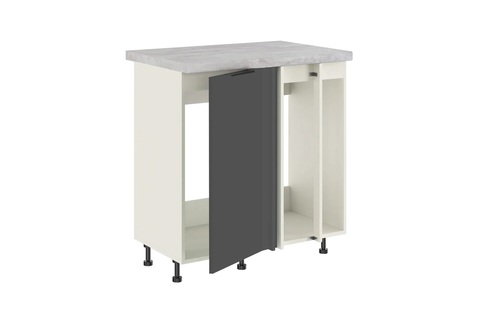 Брауни МП-850 шкаф под мойку (Стол под мойку (прямой угол) одна створка+2 фальшпанели)