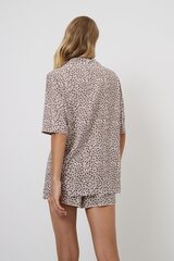Пижама женская с шортами ARUELLE LUMIELLE | Леопард