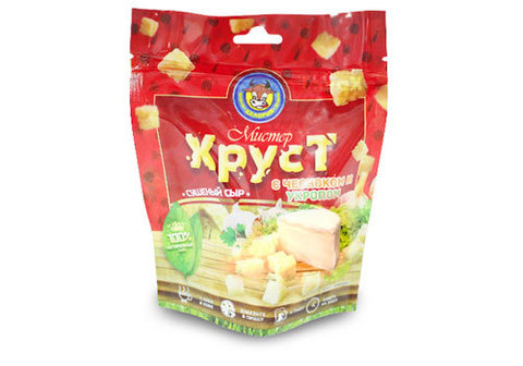 Сухой сыр "Мистер Хруст" с укропом, 50г
