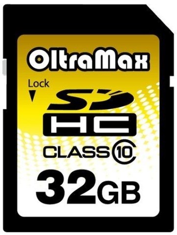 Карты памяти OltraMax SDHC Class 10 32GB +