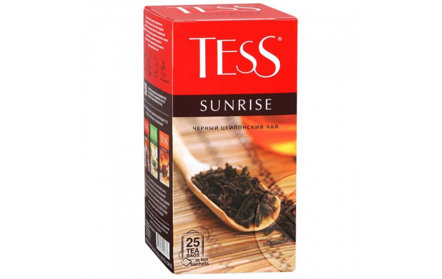 Чай TESS SUNRISE чёрный 25 пакетиков