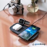 Mophie 3-in-1 Wireless Charging Pad Black 409903655