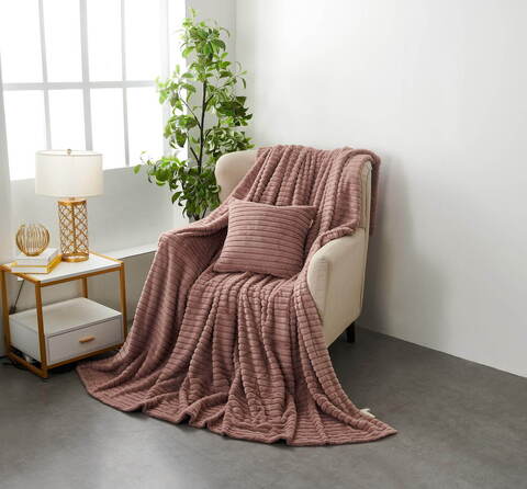 Плед 220х240 Sofi De MarkO Орландо розовый