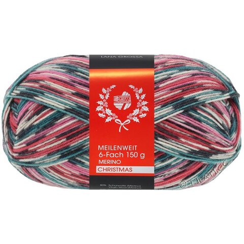 Lana Grossa Meilenweit 6-ply Merino Christmas 615