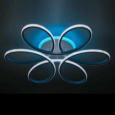 Потолочная светодиодная люстра Citilux Сезар Смарт CL233A170E