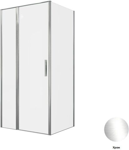 Allen Brau 3.31028.00 + 3.31040.00 Душевой уголок  Priority 100x80 3.31028.00 + 3.31040.00 хром