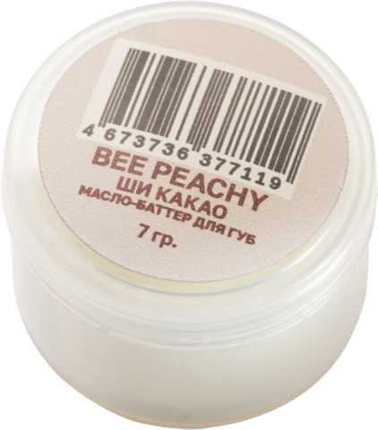 Bee Peachy Баттер для губ Ши-Какао
