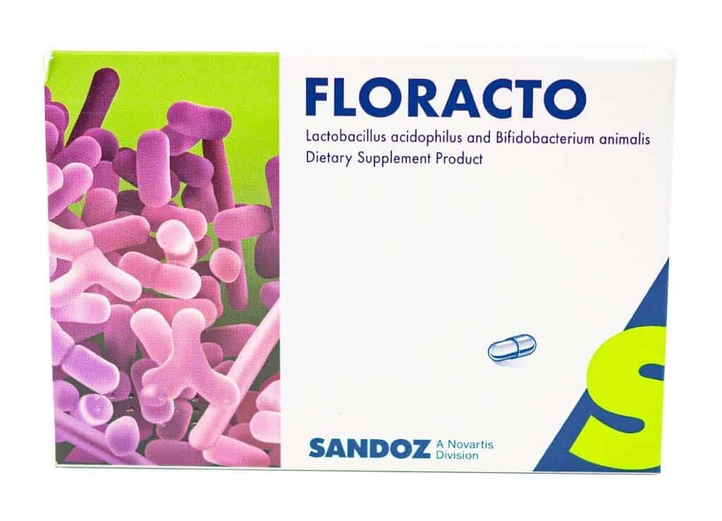 Пробиотики Floracto Sandoz 14 capsule – купить за 290 ฿ (бат ...