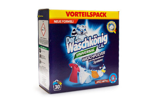 Универсальный стиральный порошок Der Waschkönig, 2.5кг