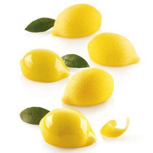 Форма силик. д/вып. SILIKOMART Лимон, 15 ячеек 55х38х27мм+пластик вырубка LIMONE30