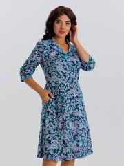 4548/1 Халат на пуговицах