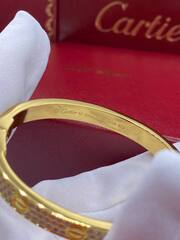 16236 - Браслет LOVE с отверткой в обсыпке из цирконов, в люксовом качестве VGOLD