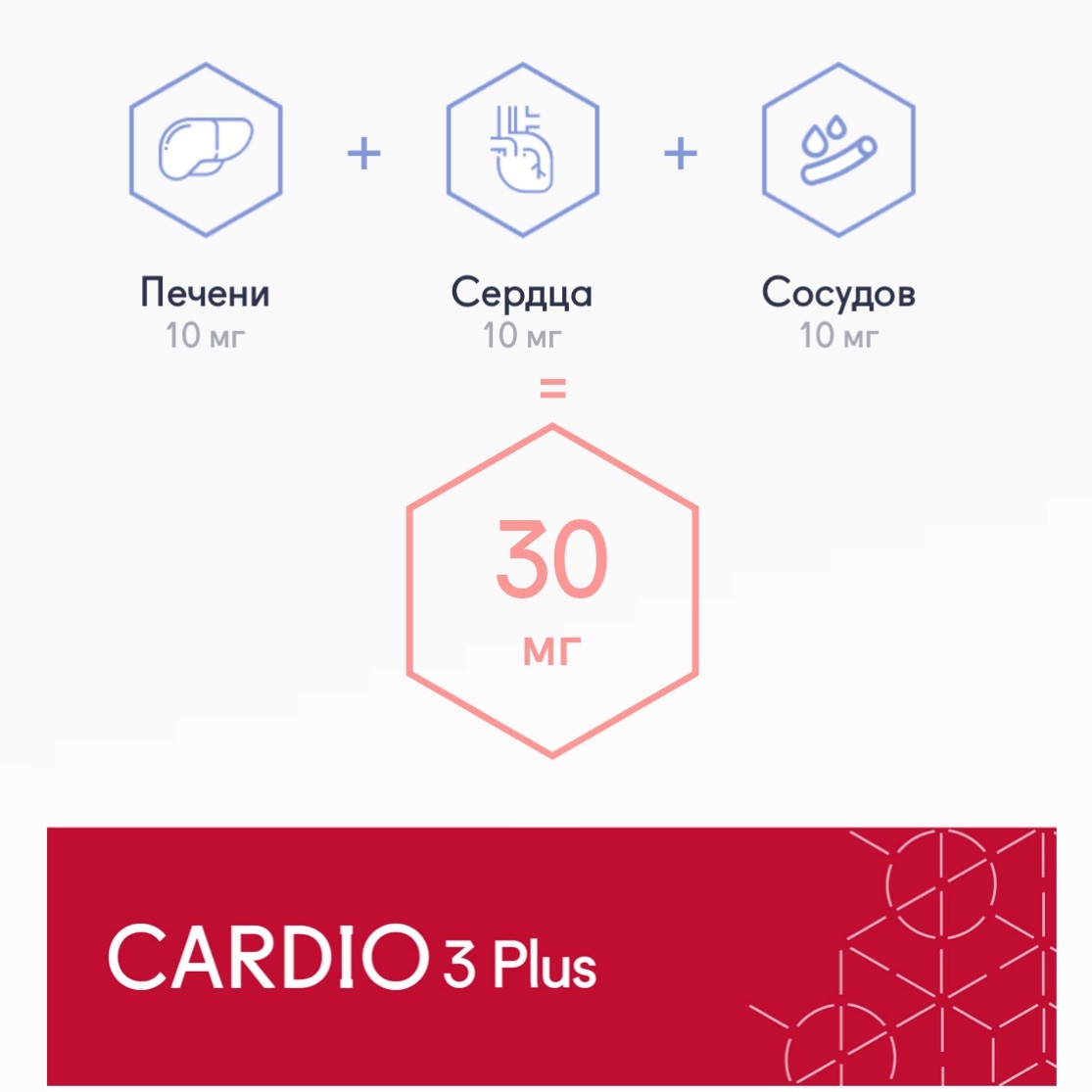 CARDIO 3 Plus® №60, Кардио 3 Плюс пептиды сердечно-сосудистой системы -  купить по выгодной цене | Новая Эра - Пептиды в Казахстане