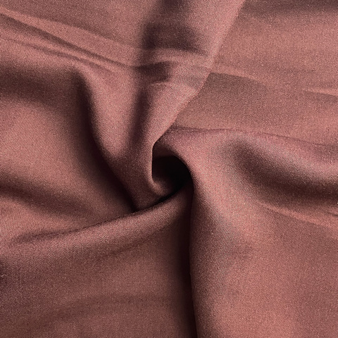 Штапель ш140-150см см 100%rayon, цвет шоколадный