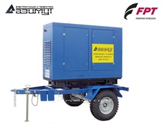 Дизельный генератор Азимут ЭД-24-Т400-2РПМ20 FTP-Iveco на шасси в капоте с автозапуском