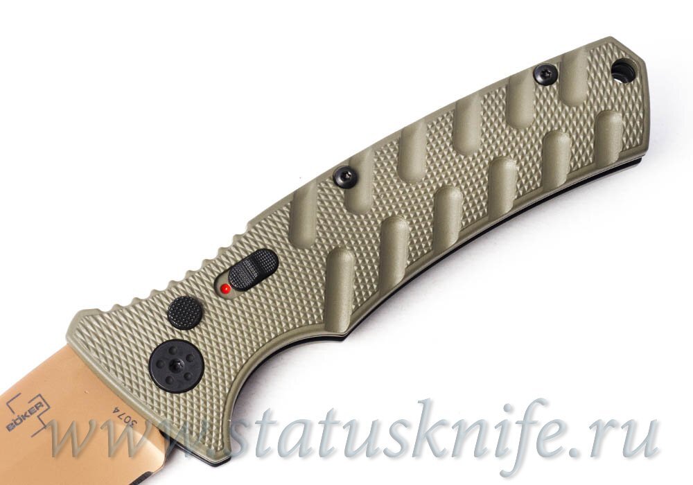 Нож Boker Strike Tanto Desert Warrior OD Green D2 Copper