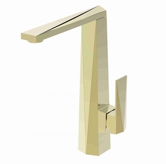 СМЕСИТЕЛЬ ДЛЯ КУХНИ ВЫСОКИЙ BRAVAT ICEBERG-GOLD F776110G-2